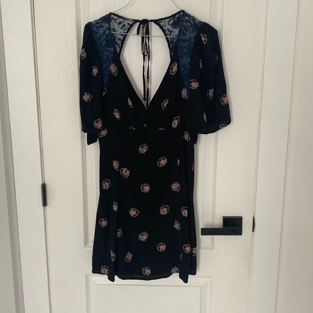 Free people open back dress